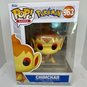 Funko Pop! Games Pokemon Chimchar figure #963 BNIB